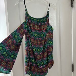 Off shoulder mini dress